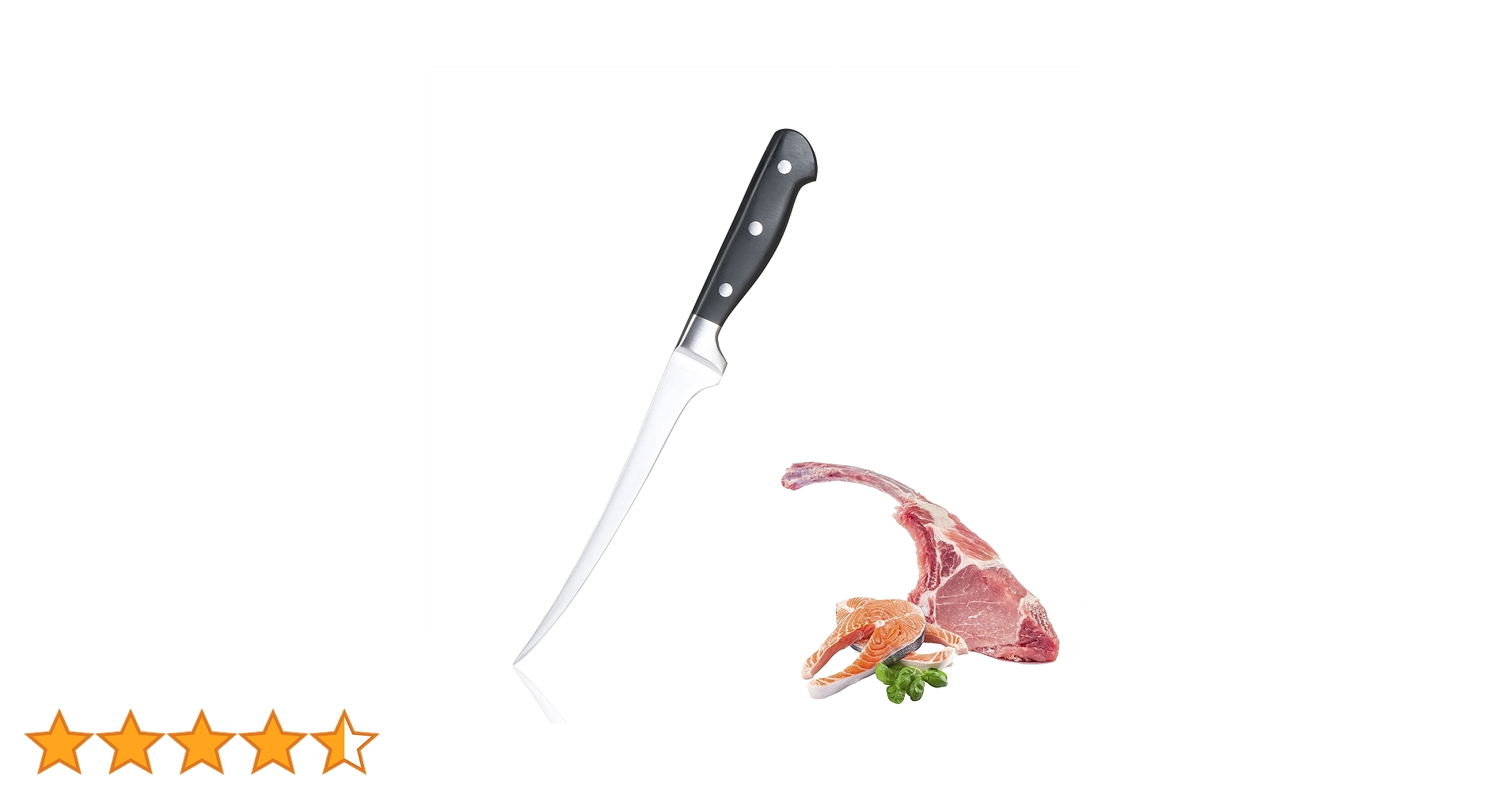 サファイアブルー SANMUZUO ボニングナイフ 7インチ フィレナイフ Amazon.co.jp: SANMUZUO ボニングナイフ - 7インチ フィレナイフ